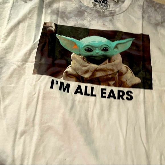 Star Wars Grogu “ I’m All Ears “ men’s shirt size XL (46-48) - Picture 4 of 7